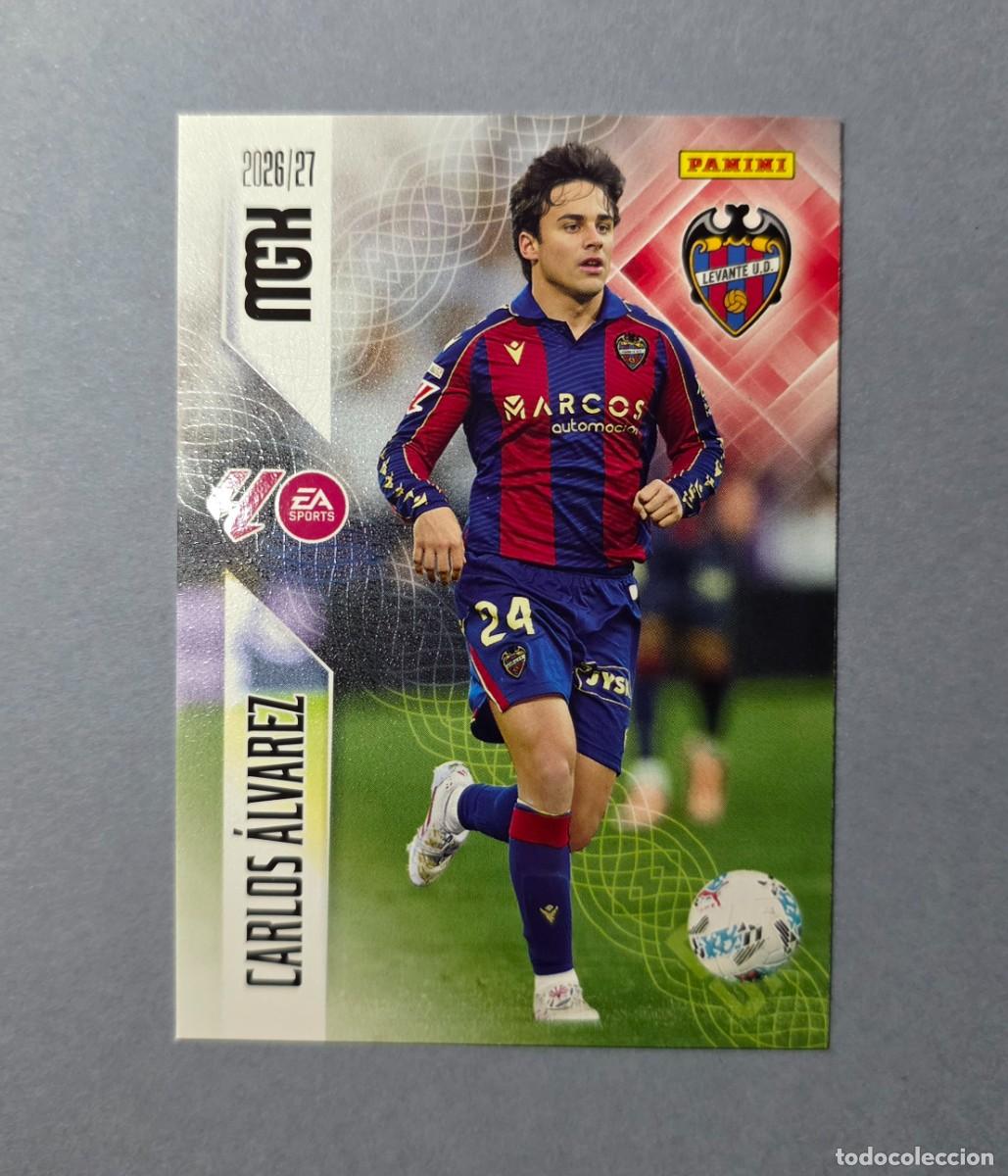 Cartes &agrave; collectionner de Football: 211 CARLOS &Aacute;LVAREZ - LEVANTE - MEGACRACKS 2026-27 - MGK 26/27 (NUEVO)
