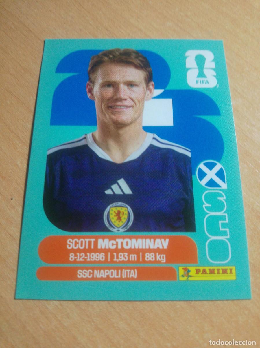 Cartes &agrave; collectionner de Football: McTOMINAV ESCOCIA SCO 11 MUNDIAL FIFA WORLD CUP 2026 26 PANINI STICKERS NUEVO