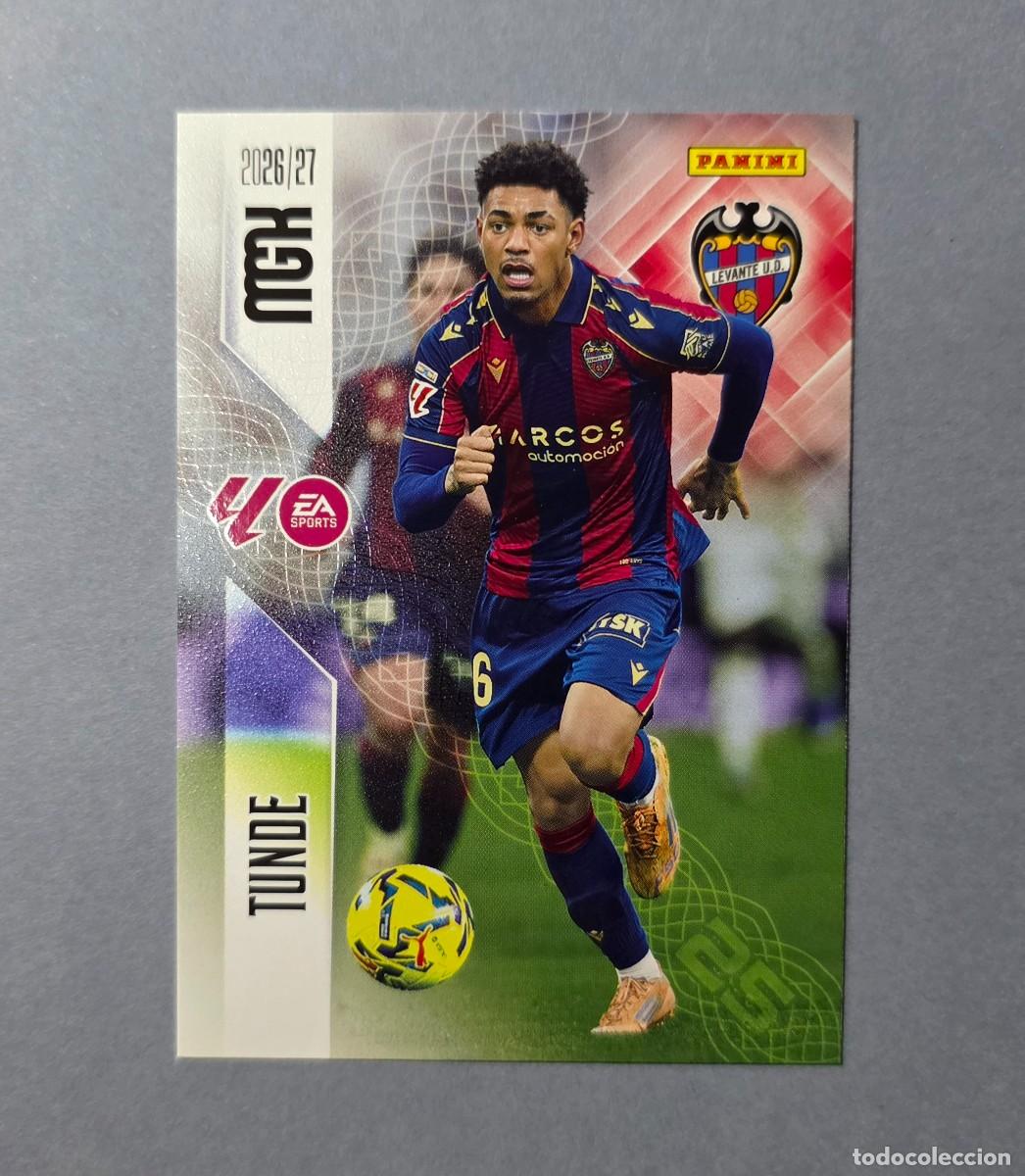 Cartes &agrave; collectionner de Football: 212 TUNDE - LEVANTE - MEGACRACKS 2026-27 - MGK 26/27 (NUEVO)