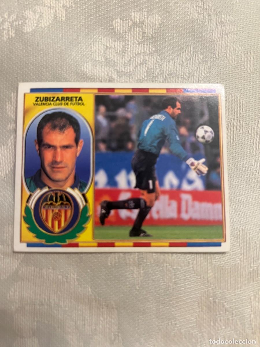 Cartes &agrave; collectionner de Football: ZUBIZARRETA VALENCIA SIN PEGAR EDICIONES ESTE 1996-97