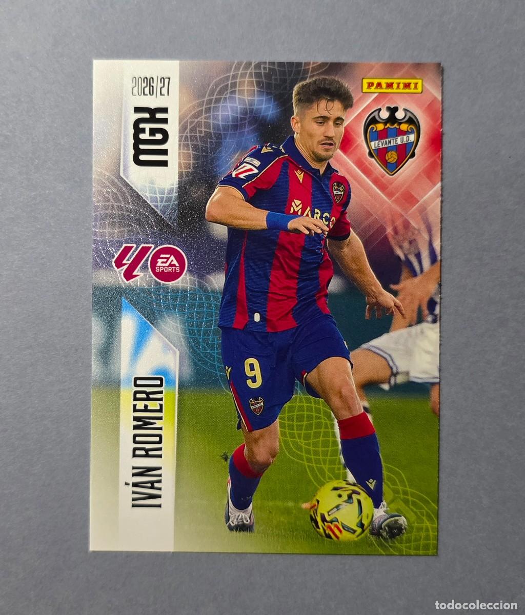 Cromos de f&uacute;tbol: 214 IV&Aacute;N ROMERO - LEVANTE - MEGACRACKS 2026-27 - MGK 26/27 (NUEVO)