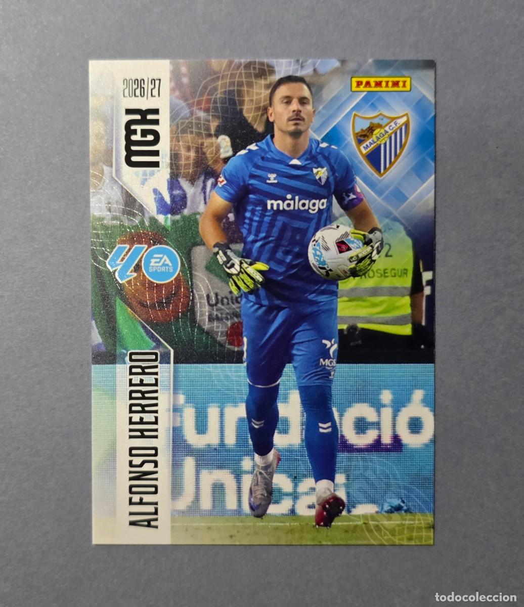 Cromos de f&uacute;tbol: 236 ALFONSO HERRERO - M&Aacute;LAGA - MEGACRACKS 2026-27 - MGK 26/27 (NUEVO)
