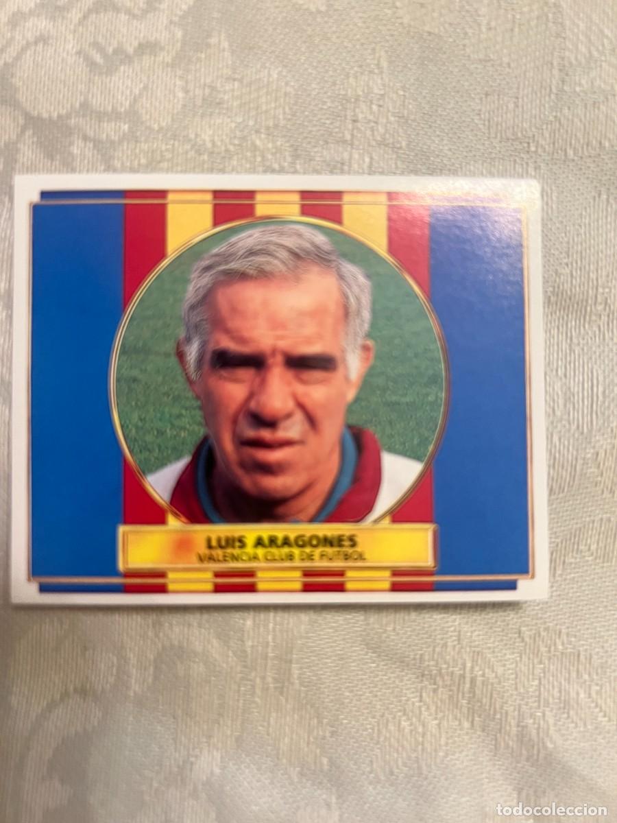 Cromos de f&uacute;tbol: LUIS ARAGON&Eacute;S VALENCIA SIN PEGAR EDICIONES ESTE 1996-97