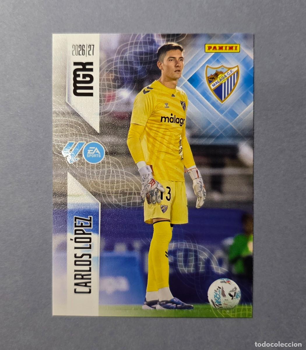 Cromos de f&uacute;tbol: 237 CARLOS L&Oacute;PEZ - M&Aacute;LAGA - MEGACRACKS 2026-27 - MGK 26/27 (NUEVO)