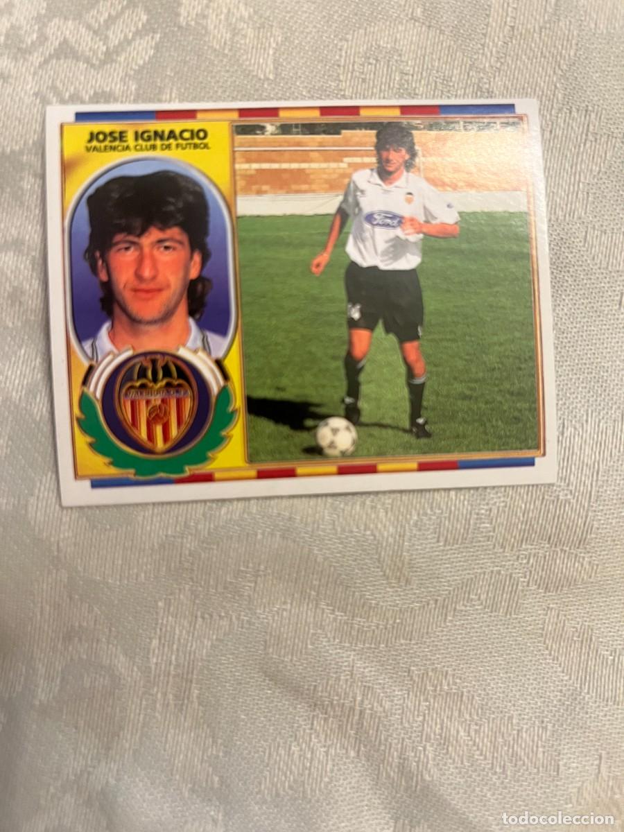 Cromos de f&uacute;tbol: JOS&Eacute; IGNACIO VALENCIA SIN PEGAR EDICIONES ESTE 1996-97