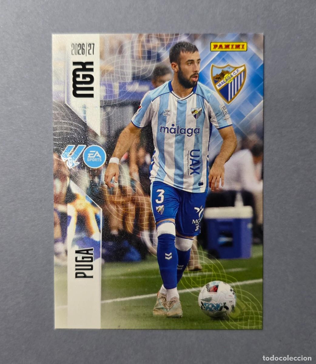 Cromos de f&uacute;tbol: 238 PUGA - M&Aacute;LAGA - MEGACRACKS 2026-27 - MGK 26/27 (NUEVO)