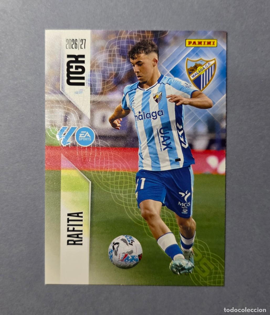 Football Stickers: 242 RAFITA - M&Aacute;LAGA - MEGACRACKS 2026-27 - MGK 26/27 (NUEVO)