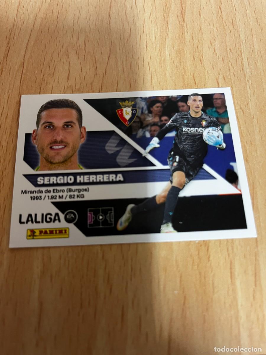 Football Stickers: LIGA ESTE 2026 2027 26 27 PANINI N&ordm; 3 SERGIO HERRERA OSASUNA