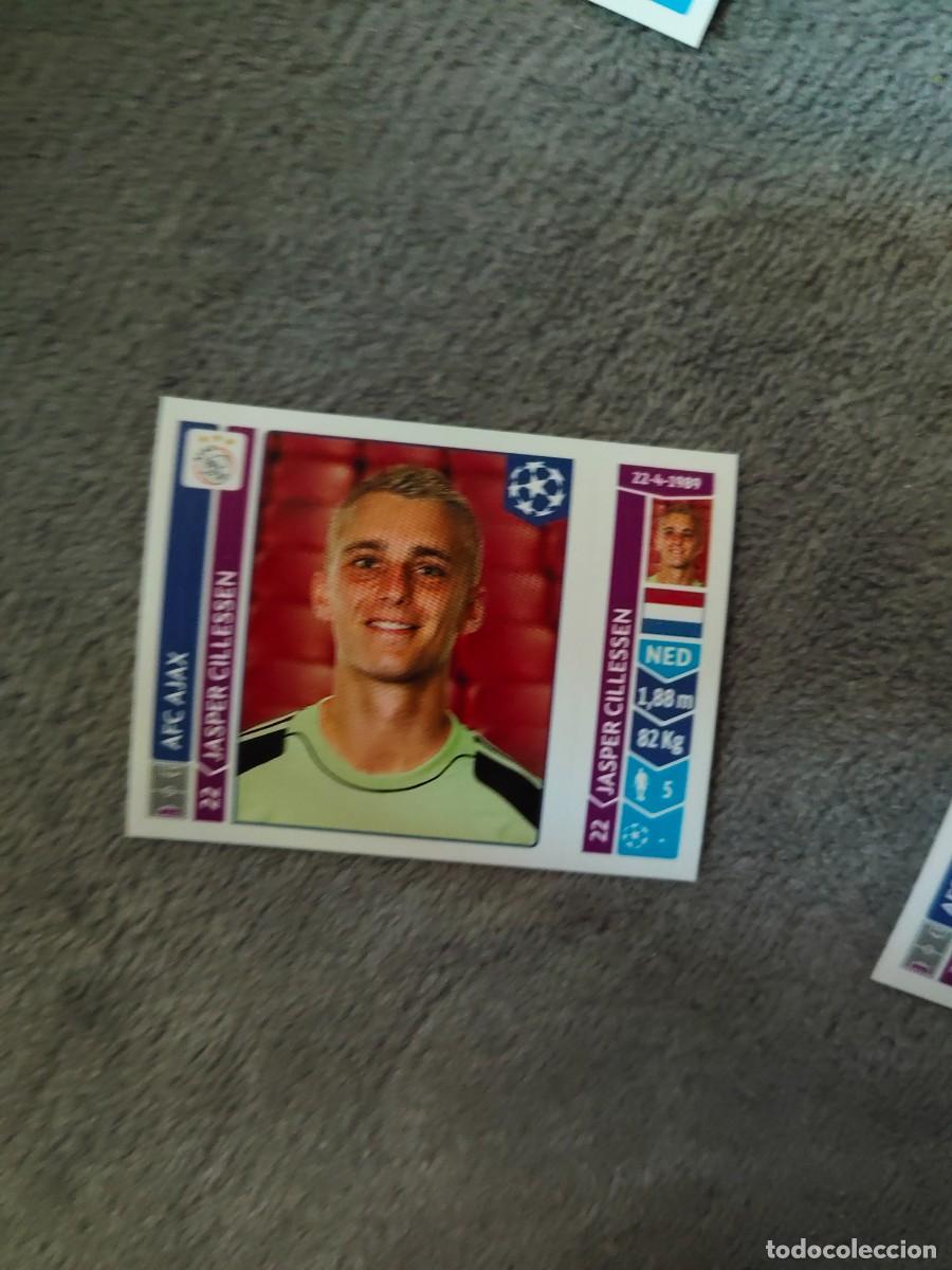 Football Stickers: 453 CHAMPIONS LEAGUE 2014 15 JASPER CILLESSEN AFC AJAX STICKER PANINI 14 2015 UCL AAM