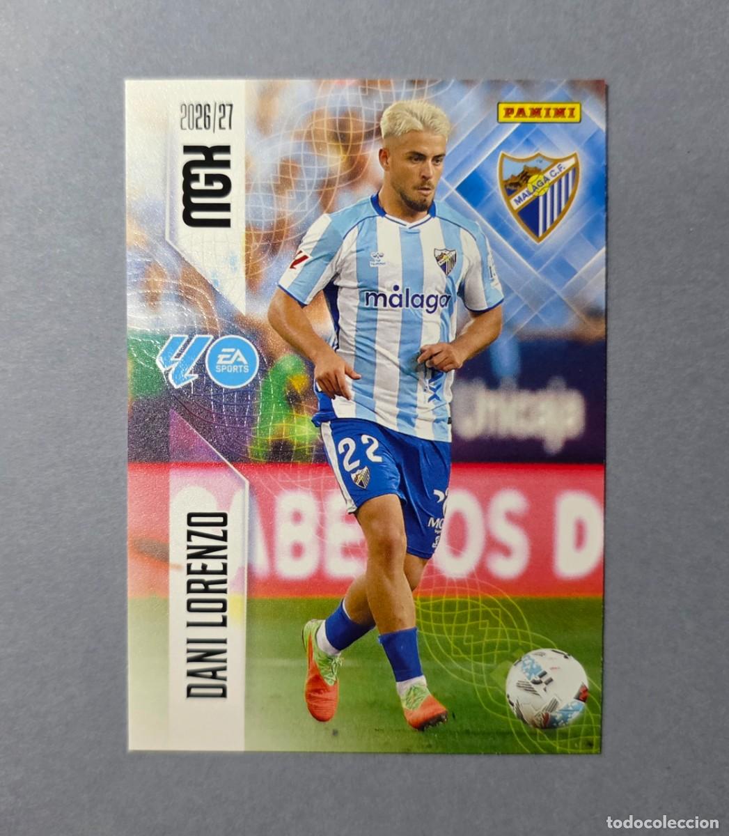 Figurine di Calcio: 245 DANI LORENZO - M&Aacute;LAGA - MEGACRACKS 2026-27 - MGK 26/27 (NUEVO)