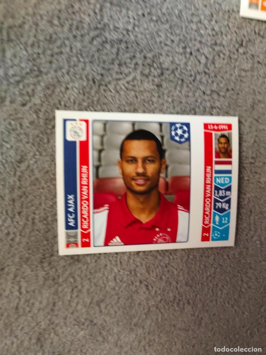 Football Stickers: 454 CHAMPIONS LEAGUE 2014 15 RICARDO VAN RHIJN AFC AJAX STICKER PANINI 14 2015 UCL AAM