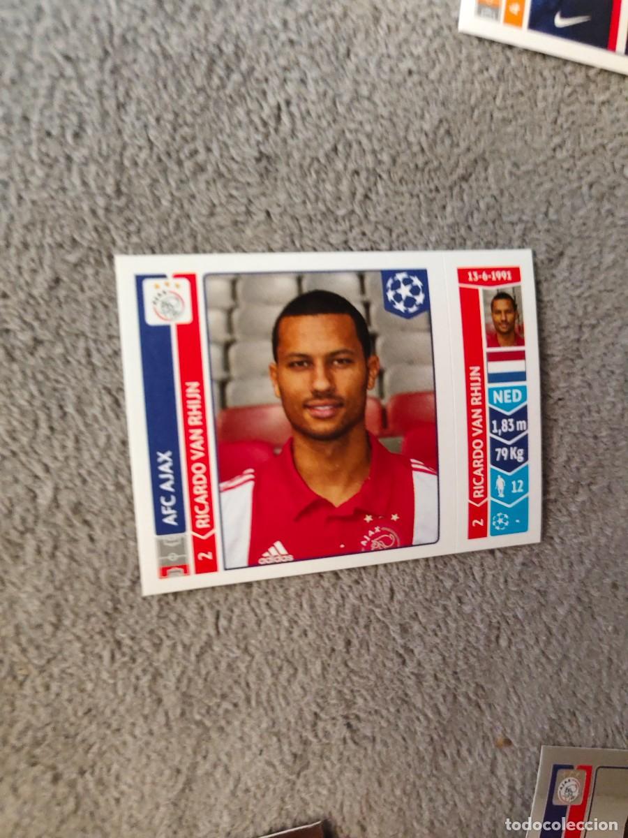 Football Stickers: 454 CHAMPIONS LEAGUE 2014 15 RICARDO VAN RHIJN AFC AJAX STICKER PANINI 14 2015 UCL AAM