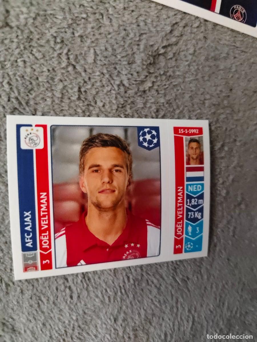 Cromos de Futebol: 455 CHAMPIONS LEAGUE 2014 15 JO&Euml;L VELTMAN AFC AJAX STICKER PANINI 14 2015 UCL AAM