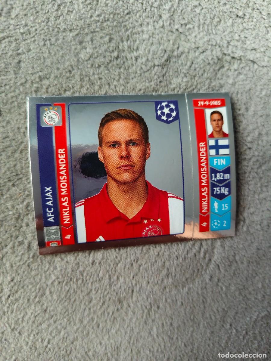 Cromos de Futebol: 456 CHAMPIONS LEAGUE 2014 15 NIKLAS MOISANDER AFC AJAX STICKER PANINI 14 2015 UCL AAM