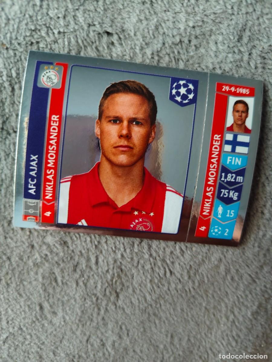 Cromos de Futebol: 456 CHAMPIONS LEAGUE 2014 15 NIKLAS MOISANDER AFC AJAX STICKER PANINI 14 2015 UCL AAM