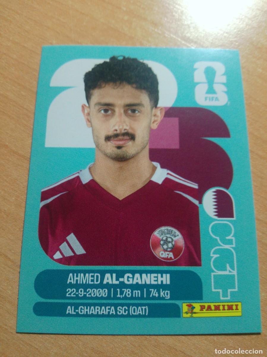 Football Stickers: AL GANEHI QATAR QAT 19 MUNDIAL FIFA WORLD CUP 2026 26 PANINI STICKERS NUEVO