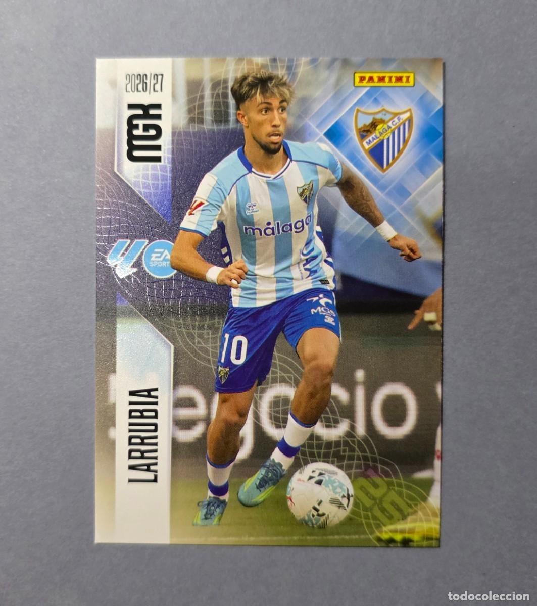 Football Stickers: 248 LARRUBIA - M&Aacute;LAGA - MEGACRACKS 2026-27 - MGK 26/27 (NUEVO)