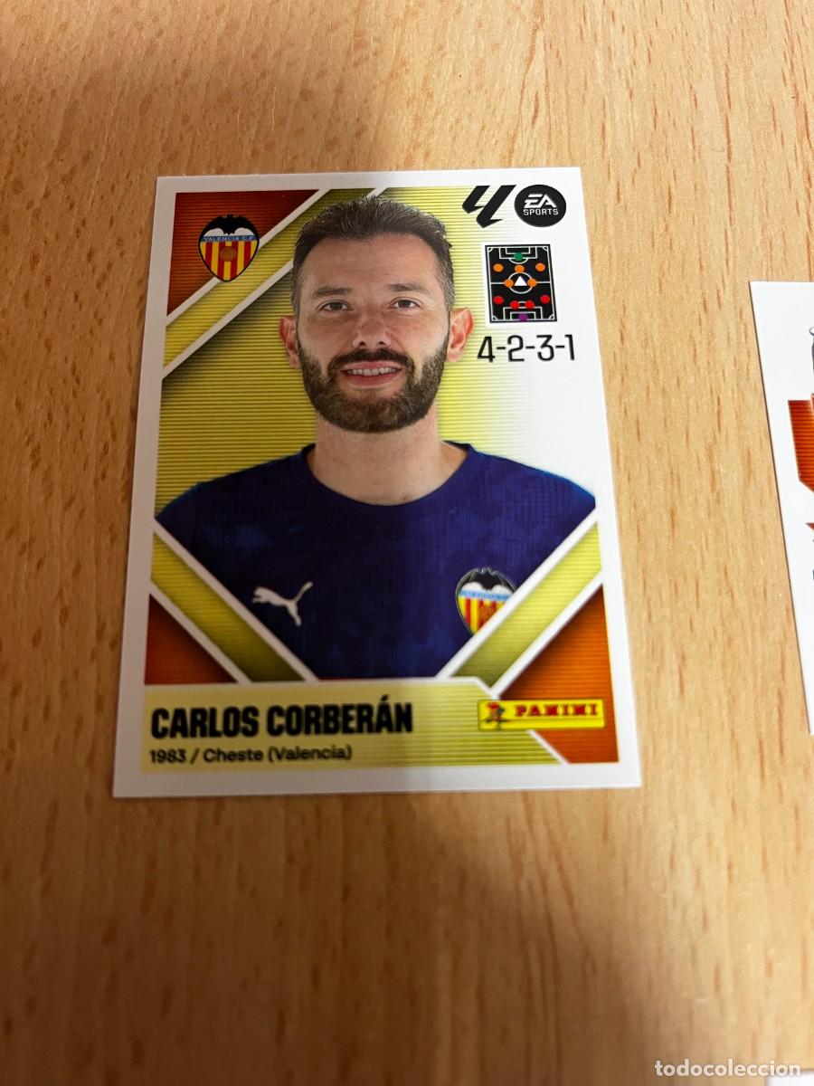 Cromos de f&uacute;tbol: LIGA ESTE 2026 2027 26 27 PANINI N&ordm; 2 CARLOS CORBERAN VALENCIA