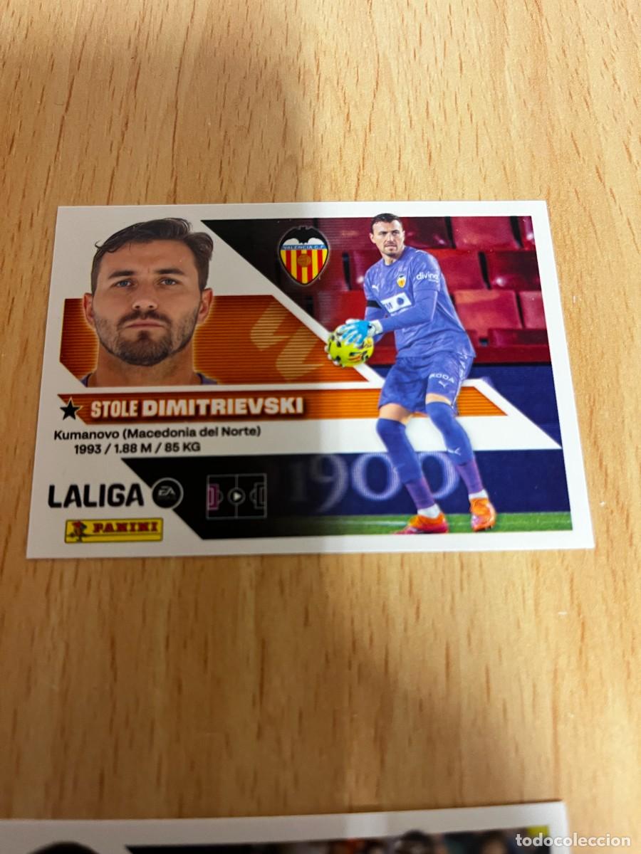 Cromos de f&uacute;tbol: LIGA ESTE 2026 2027 26 27 PANINI N&ordm; 3 DIMITRIEVSKI VALENCIA