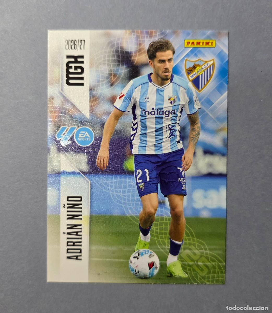 Cromos de f&uacute;tbol: 250 ADRI&Aacute;N NI&Ntilde;O - M&Aacute;LAGA - MEGACRACKS 2026-27 - MGK 26/27 (NUEVO)