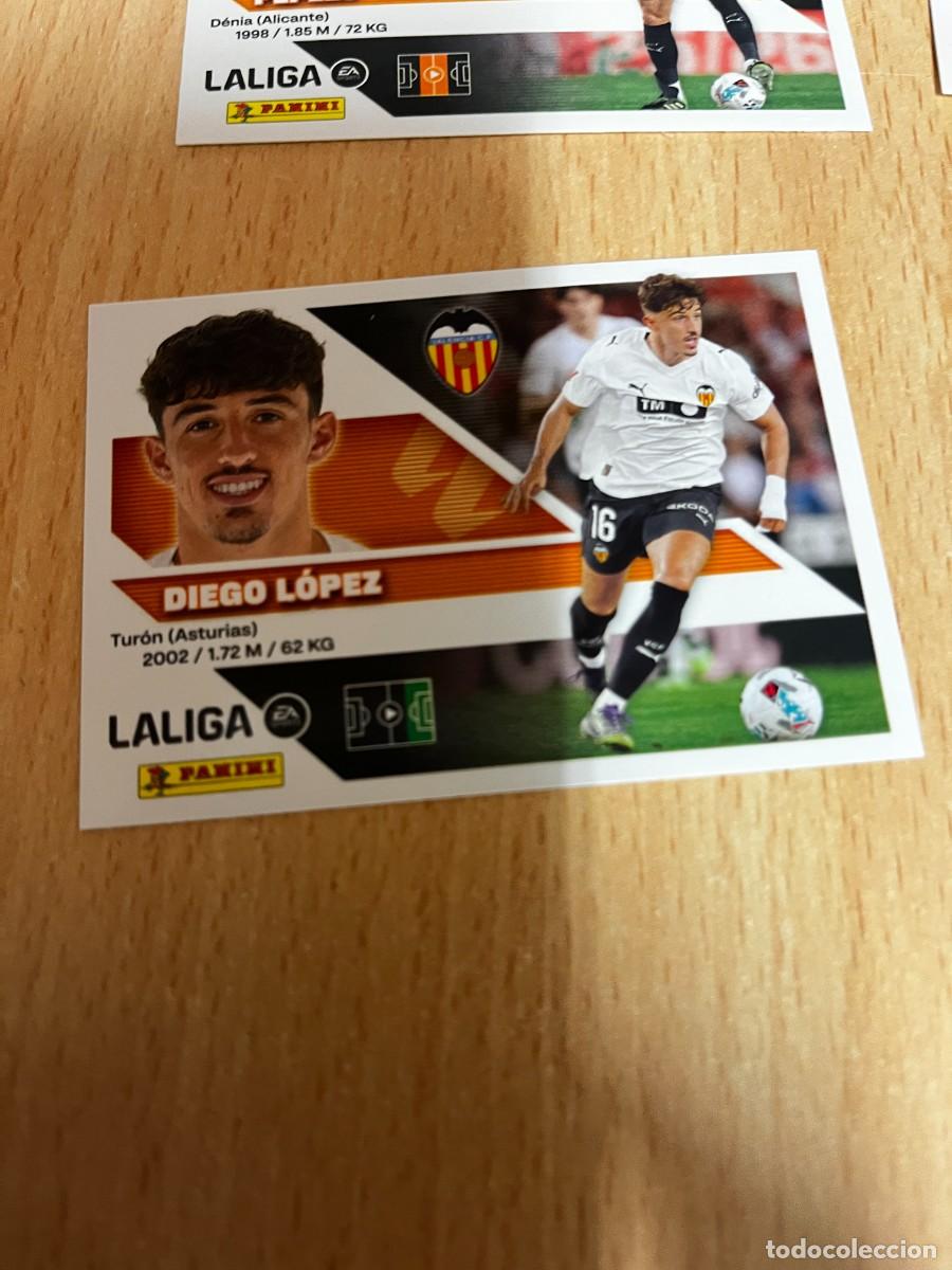 Cromos de f&uacute;tbol: LIGA ESTE 2026 2027 26 27 PANINI N&ordm; 18 DIEGO LOPEZ VALENCIA