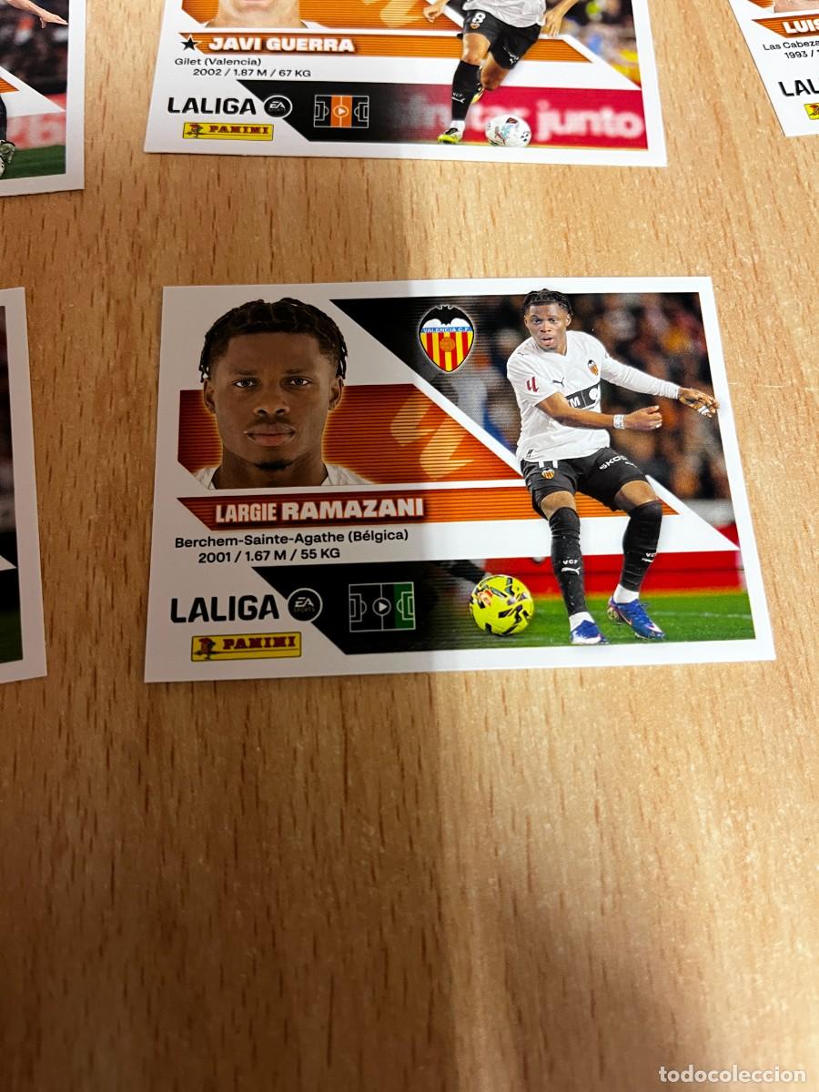 Cromos de f&uacute;tbol: LIGA ESTE 2026 2027 26 27 PANINI N&ordm; 19 RAMAZANI VALENCIA