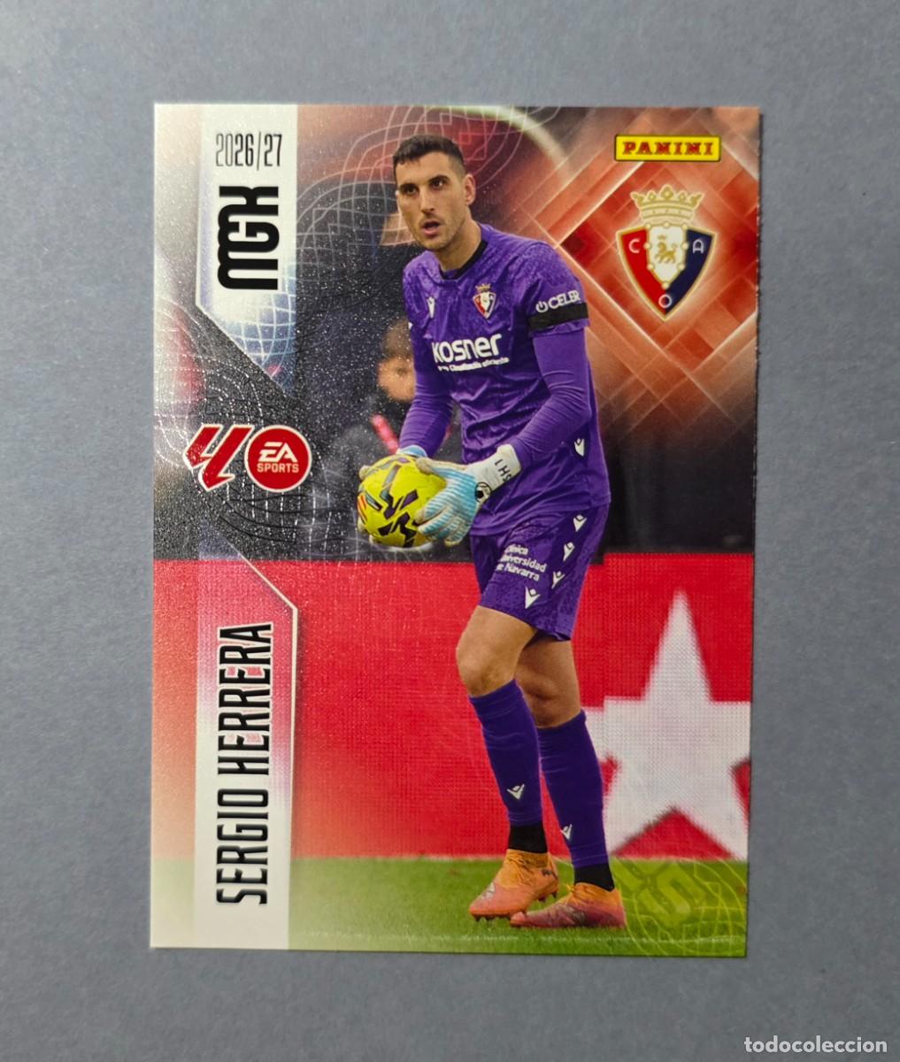 Cromos de f&uacute;tbol: 254 SERGIO HERRERA - OSASUNA - MEGACRACKS 2026-27 - MGK 26/27 (NUEVO)