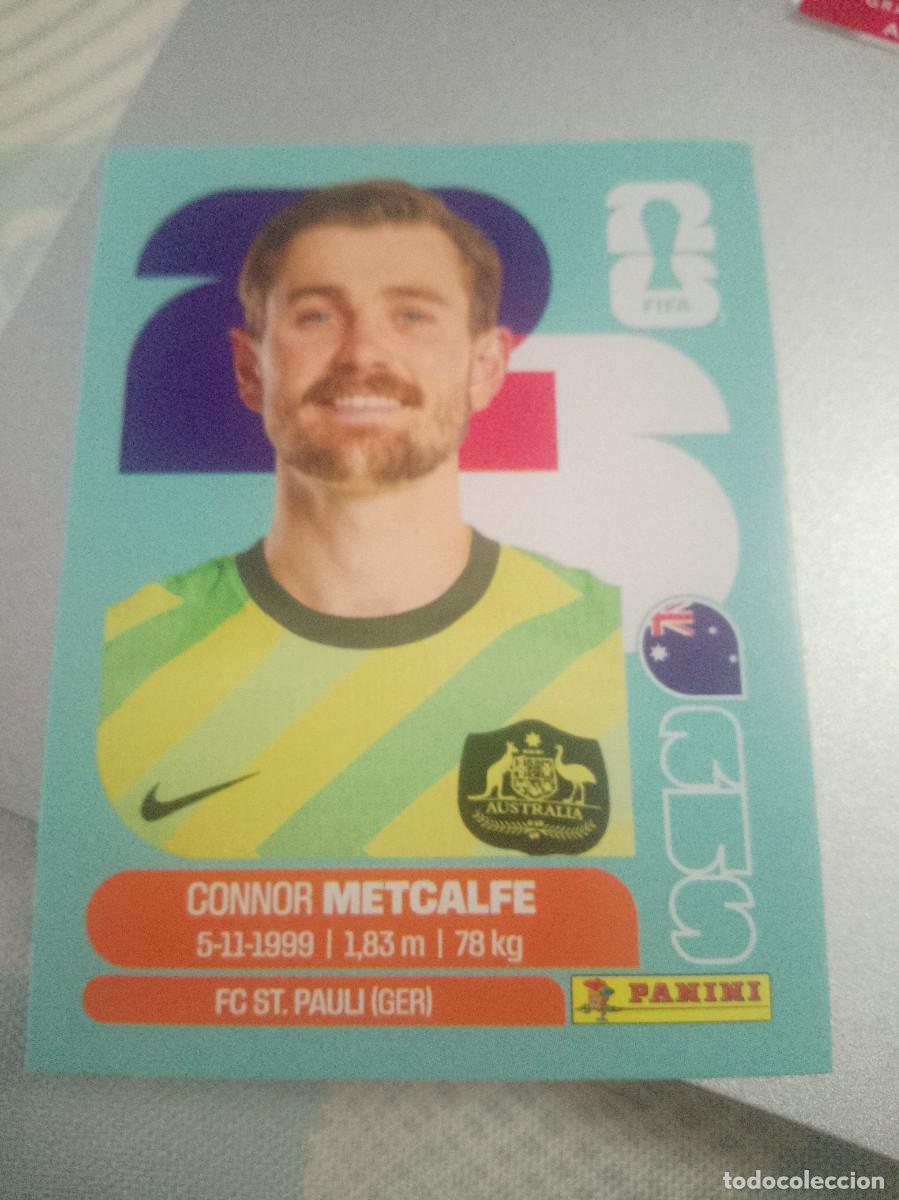 Cromos de f&uacute;tbol: METCALFE AUSTRALIA AUS 15 MUNDIAL FIFA WORLD CUP 2026 26 PANINI STICKERS NUEVO