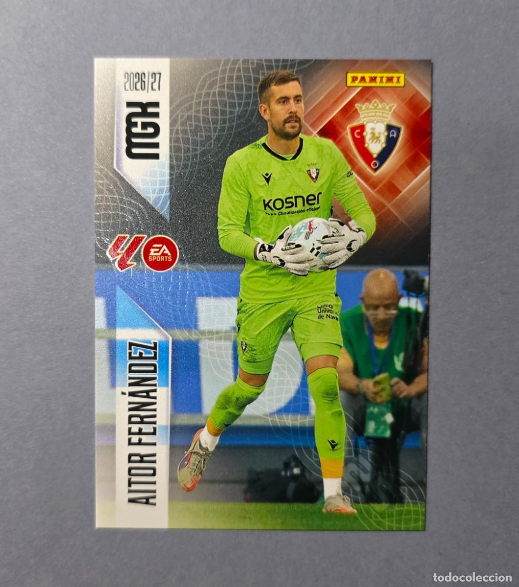 Cromos de f&uacute;tbol: 255 AITOR FERN&Aacute;NDEZ - OSASUNA - MEGACRACKS 2026-27 - MGK 26/27 (NUEVO)