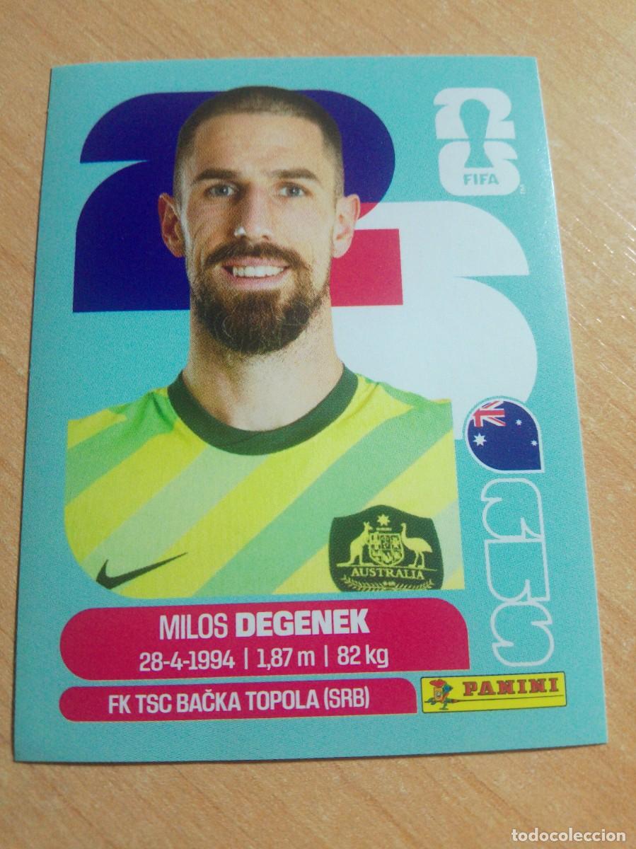 Cromos de f&uacute;tbol: DEGENEK AUSTRALIA AUS 10 MUNDIAL FIFA WORLD CUP 2026 26 PANINI STICKERS NUEVO