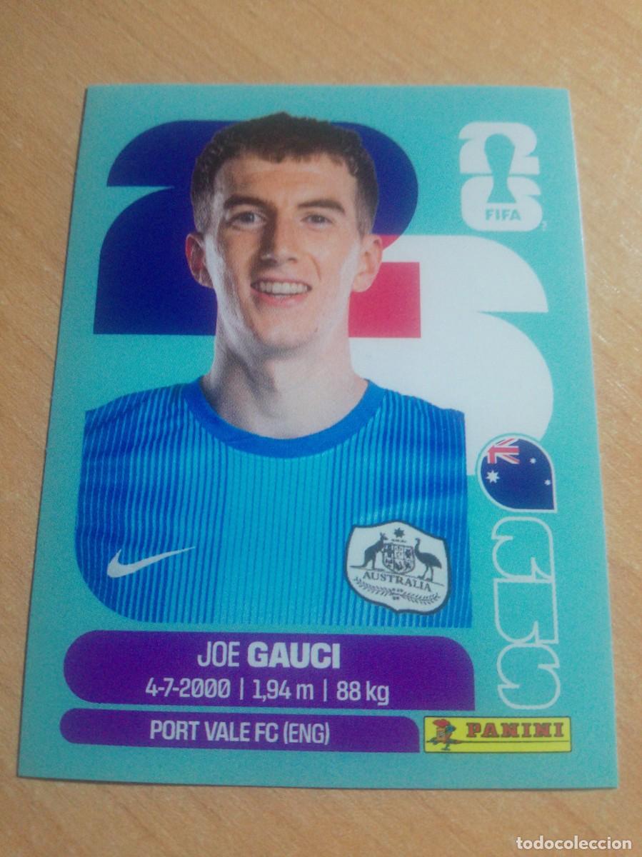 Cromos de f&uacute;tbol: AUS 3 GAUZI AUSTRALIA MUNDIAL FIFA WORLD CUP 2026 26 PANINI STICKERS NUEVO