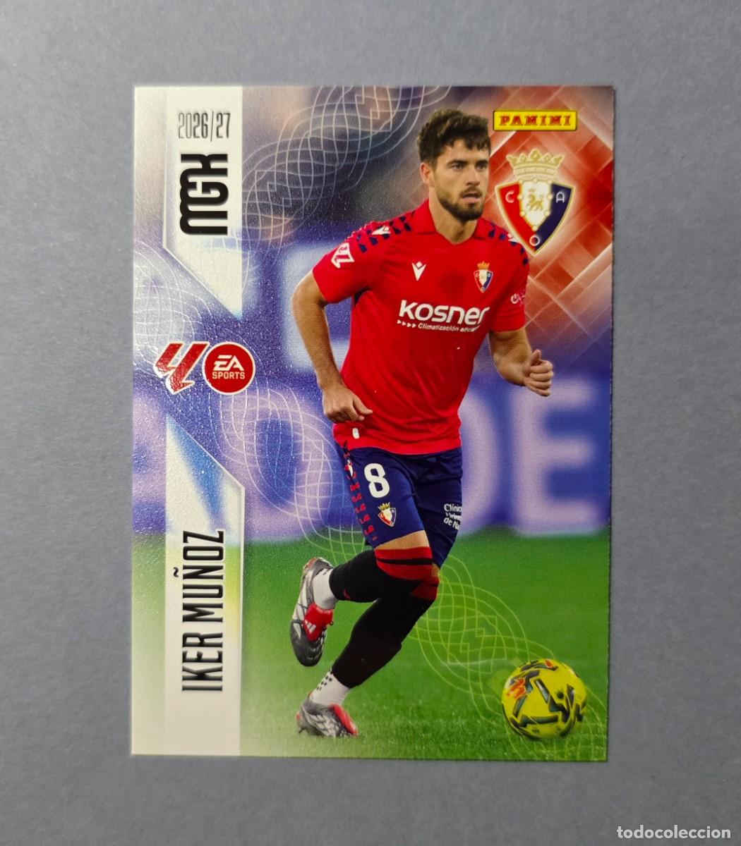 Football Stickers: 261 IKER MU&Ntilde;OZ - OSASUNA - MEGACRACKS 2026-27 - MGK 26/27 (NUEVO)