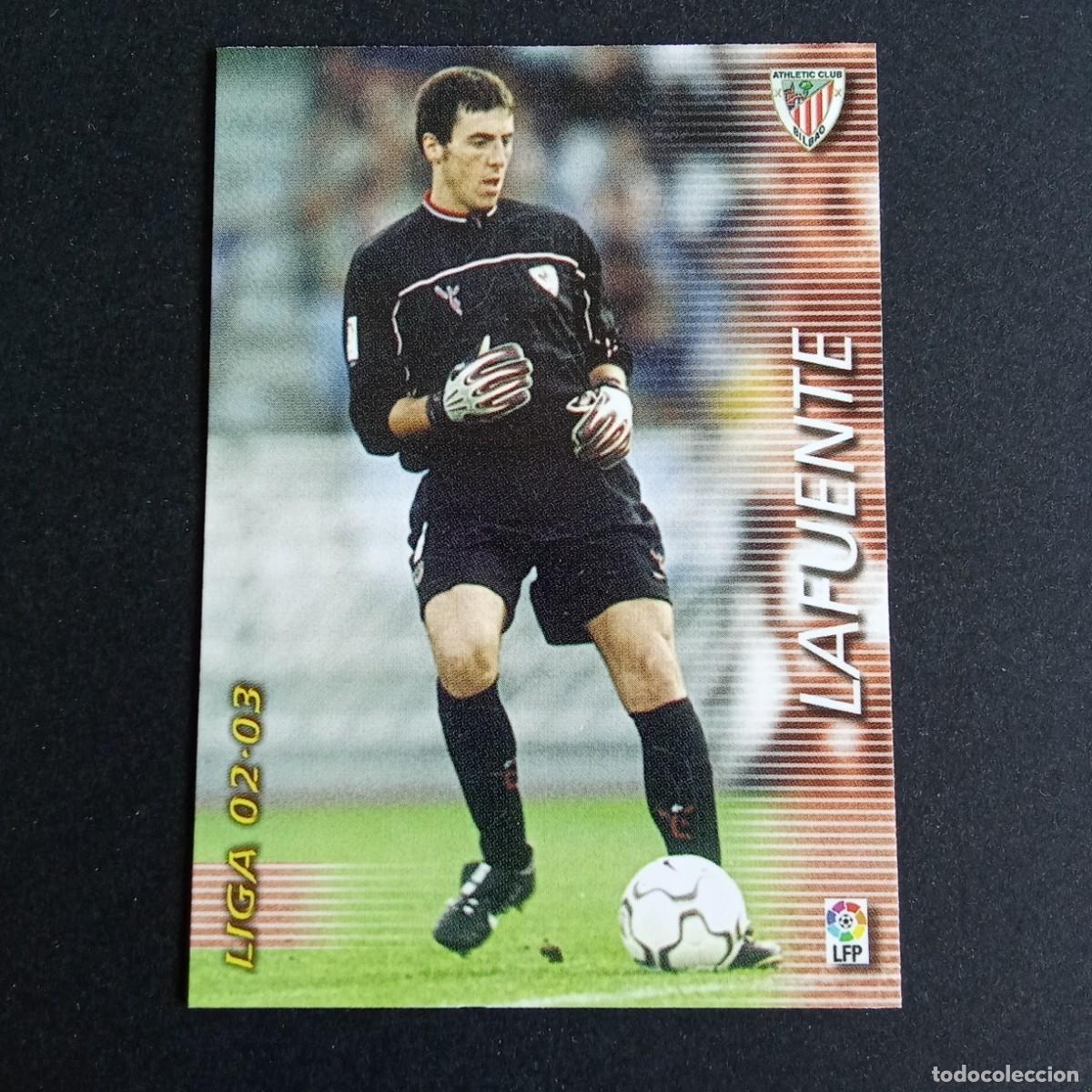 Football Stickers: 20 LAFUENTE ATHLETIC CLUB BILBAO LIGA 2002 2003 02 03 MEGAFICHAS PANINI