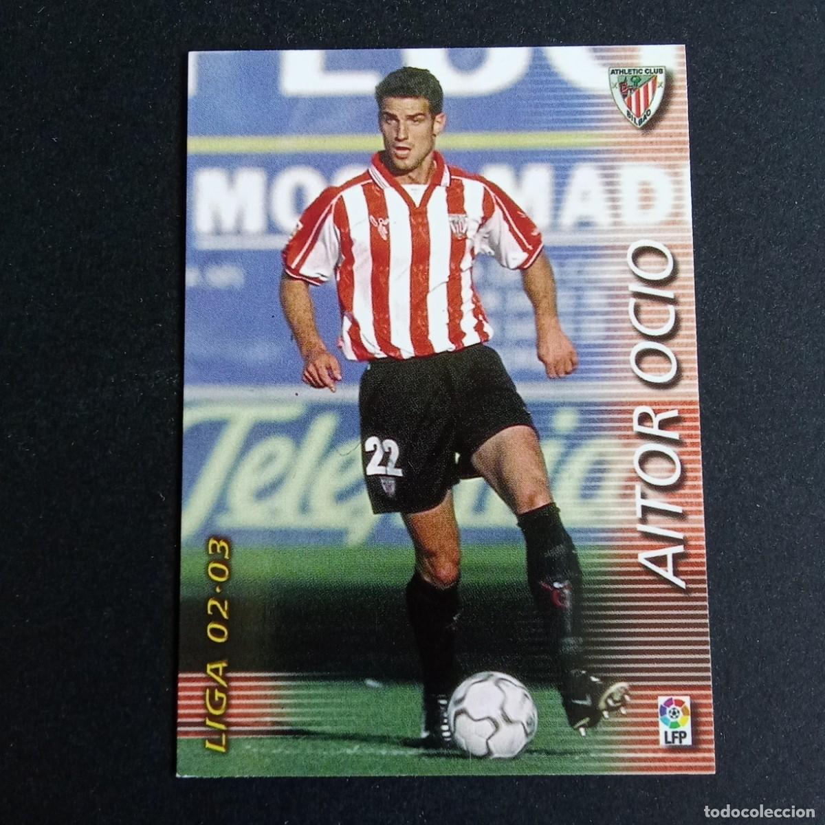 Figurine di Calcio: 25 AITOR OCIO ATHLETIC CLUB BILBAO LIGA 2002 2003 02 03 MEGAFICHAS PANINI
