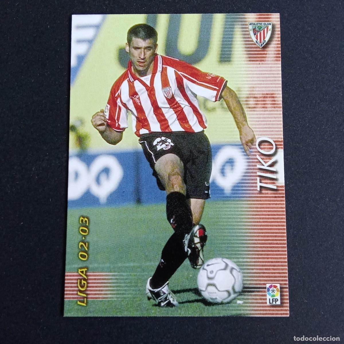Cromos de Futebol: 33 TIKO ATHLETIC CLUB BILBAO LIGA 2002 2003 02 03 MEGAFICHAS PANINI