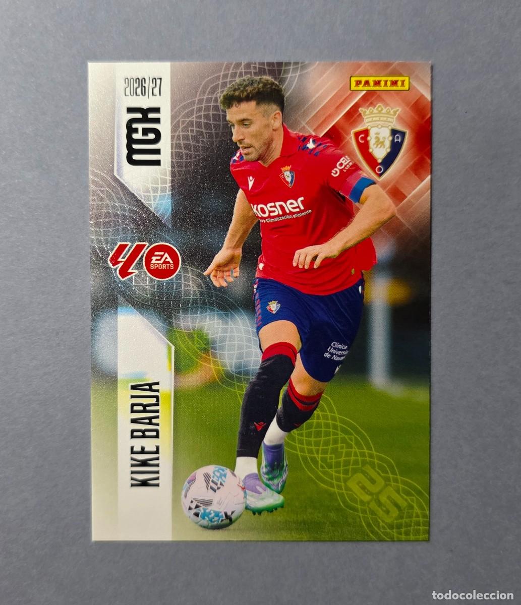 Cromos de Futebol: 268 KIKE BARJA - OSASUNA - MEGACRACKS 2026-27 - MGK 26/27 (NUEVO)