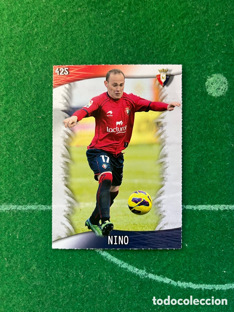 Cromos de Futebol: 425 NINO OSASUNA LAS FICHAS DE LA LIGA 2013 2014 MUNDICROMO