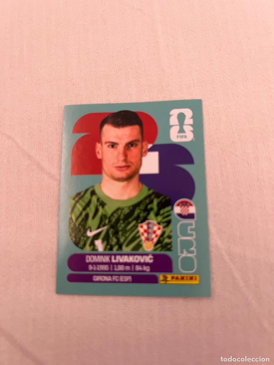 Cromos de f&uacute;tbol: DOMINIK LIVAKOVIC SELECCI&Oacute;N CROACIA 2 PANINI MUNDIAL FIFA WORLD CUP 2026 PANINI