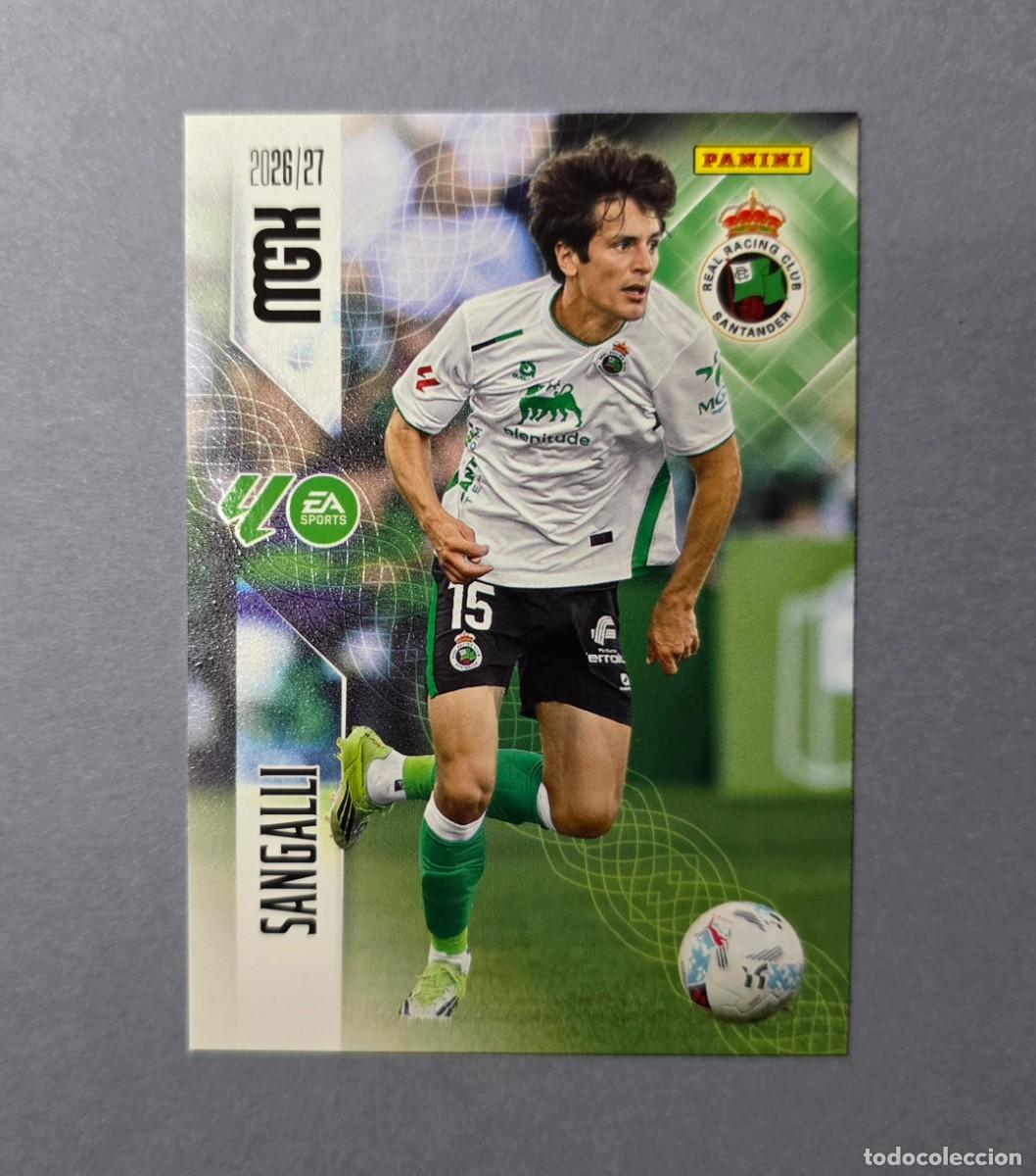 Cromos de f&uacute;tbol: 275 SANGALLI - RACING SANTANDER - MEGACRACKS 2026-27 - MGK 26/27 (NUEVO)