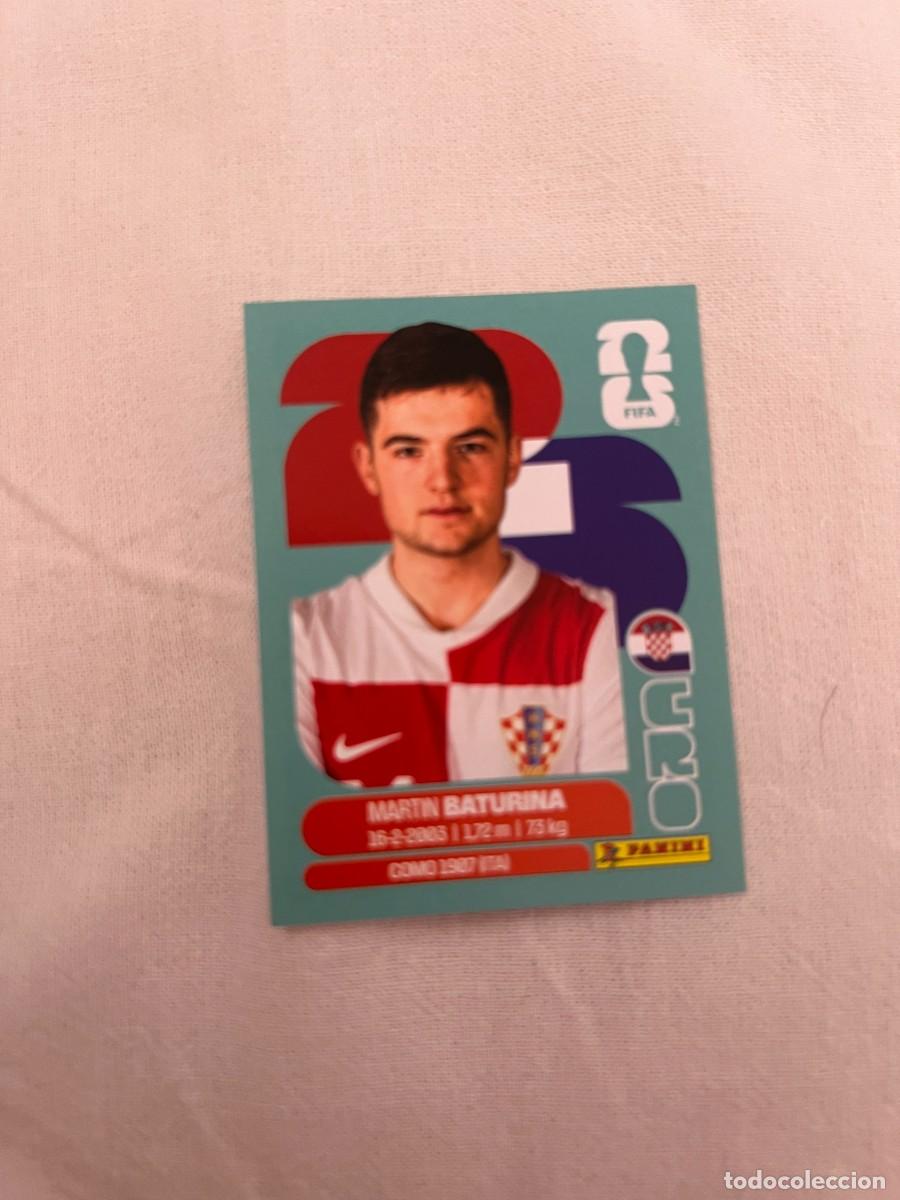 Cromos de f&uacute;tbol: BATURINA SELECCI&Oacute;N CROACIA 11 PANINI MUNDIAL FIFA WORLD CUP 2026 PANINI