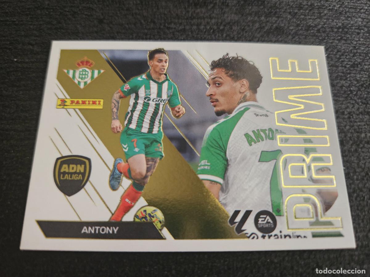 Cromos de f&uacute;tbol: LIGA ESTE 2026 2027 26 27 ANTONY BETIS ADN PRIME N&ordm; 1