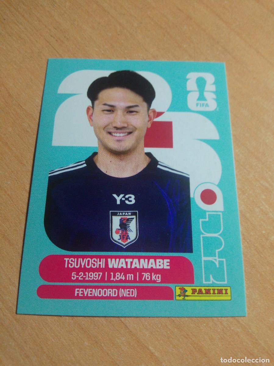 Cromos de f&uacute;tbol: WATANABE JAP&Oacute;N JPN 7 MUNDIAL FIFA WORLD CUP 2026 26 PANINI STICKERS NUEVO
