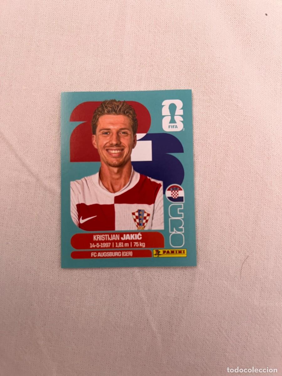Cromos de f&uacute;tbol: KRISTIJAN JAKIC SELECCI&Oacute;N CROACIA 8 PANINI MUNDIAL FIFA WORLD CUP 2026 PANINI