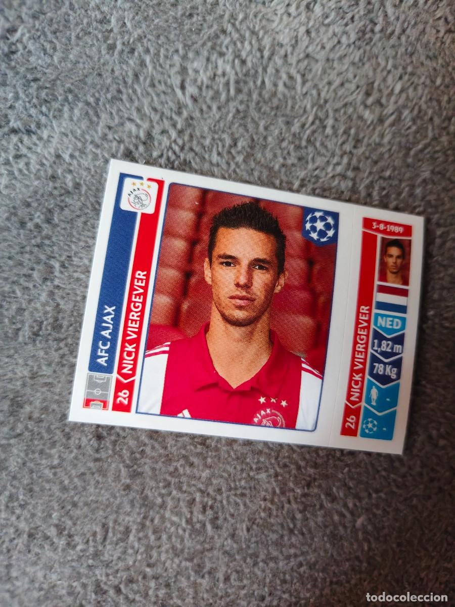 Football Stickers: 459 CHAMPIONS LEAGUE 2014 15 NICK VIERGEVER AFC AJAX STICKER PANINI 14 2015 UCL AAM