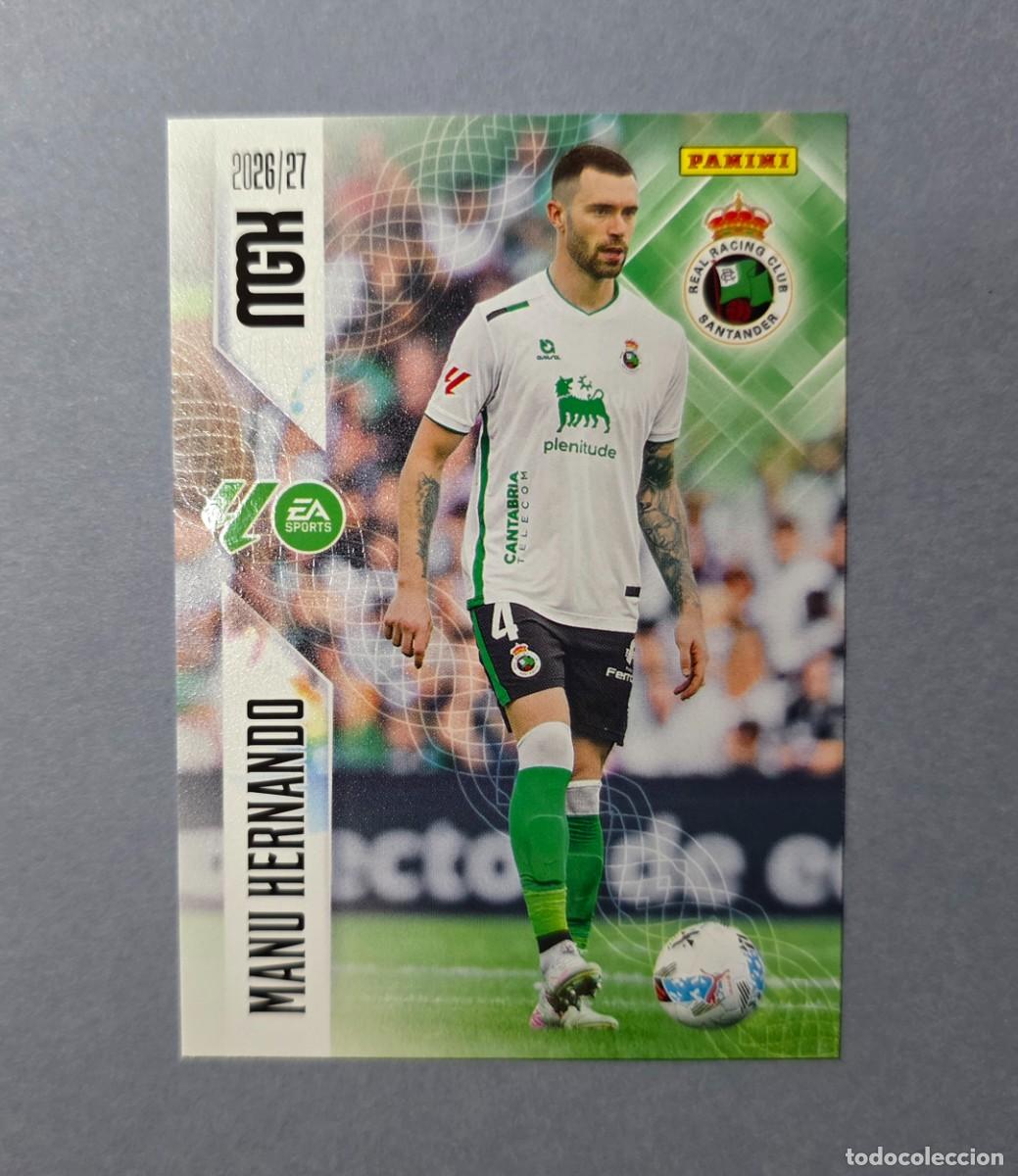 Cromos de f&uacute;tbol: 278 MANU HERNANDO - RACING SANTANDER - MEGACRACKS 2026-27 - MGK 26/27 (NUEVO)
