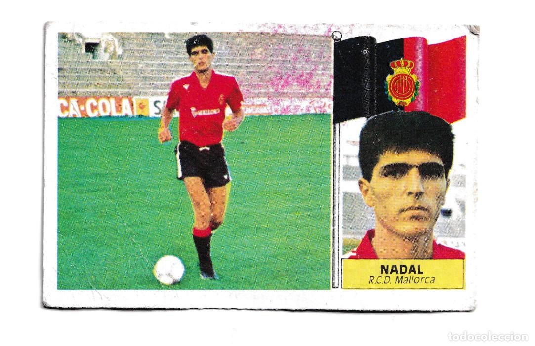Cromos de f&uacute;tbol: Cromo f&uacute;tbol Nadal Mallorca 1986 1987 Ediciones Este &Uacute;ltimos Fichajes