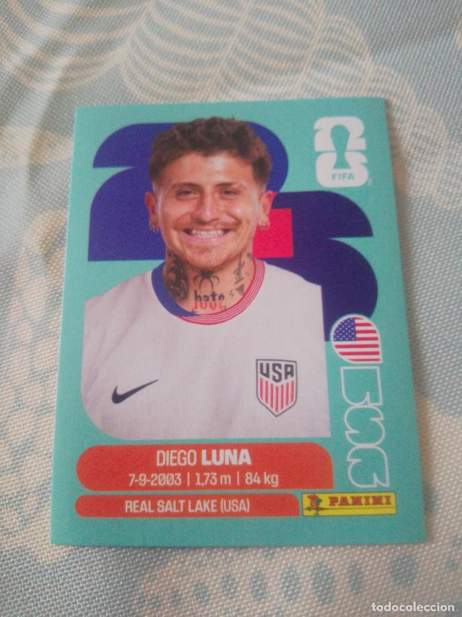 Cromos de f&uacute;tbol: LUNA ESTADOS UNIDOS USA 14 MUNDIAL FIFA WORLD CUP 2026 26 PANINI STICKERS NUEVO