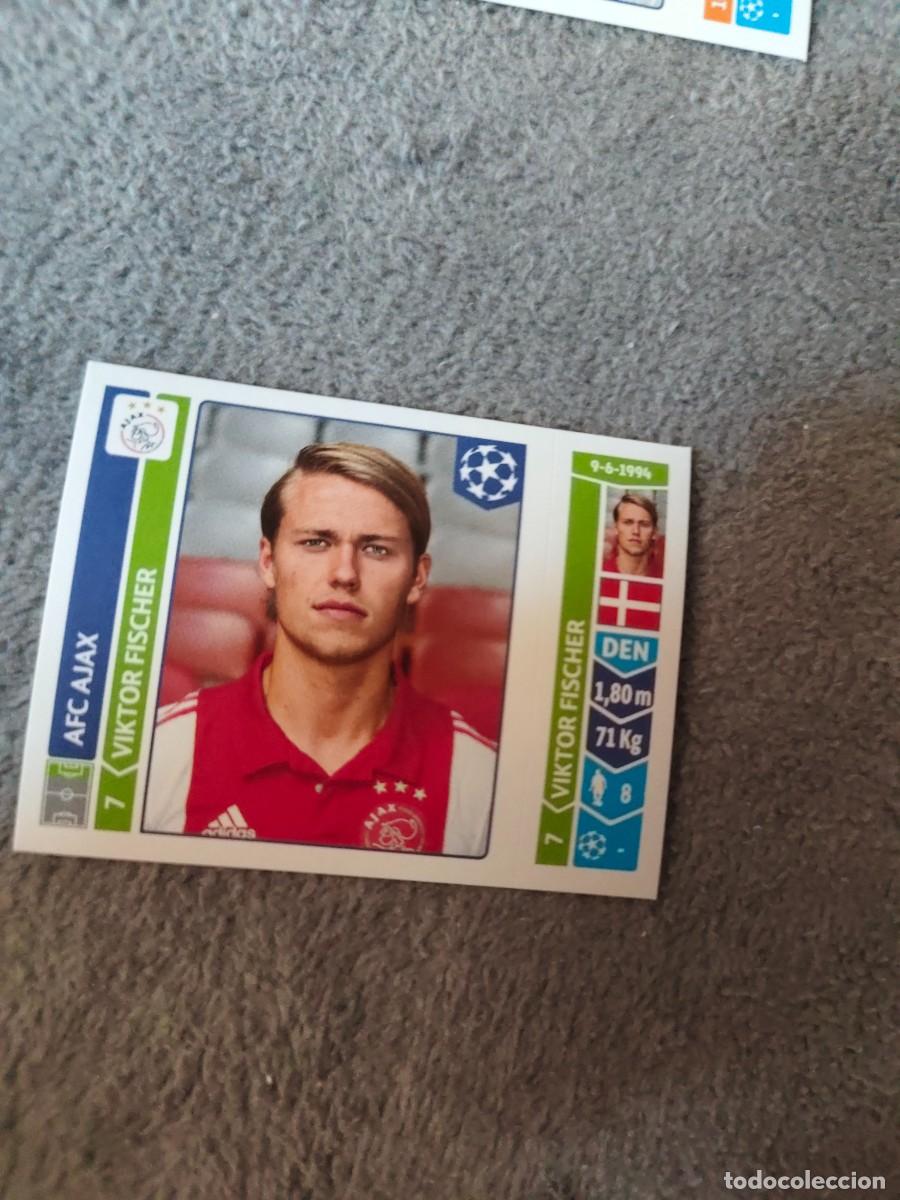 Cromos de f&uacute;tbol: 463 CHAMPIONS LEAGUE 2014 15 VIKTOR FISCHER AFC AJAX STICKER PANINI 14 2015 UCL AAM