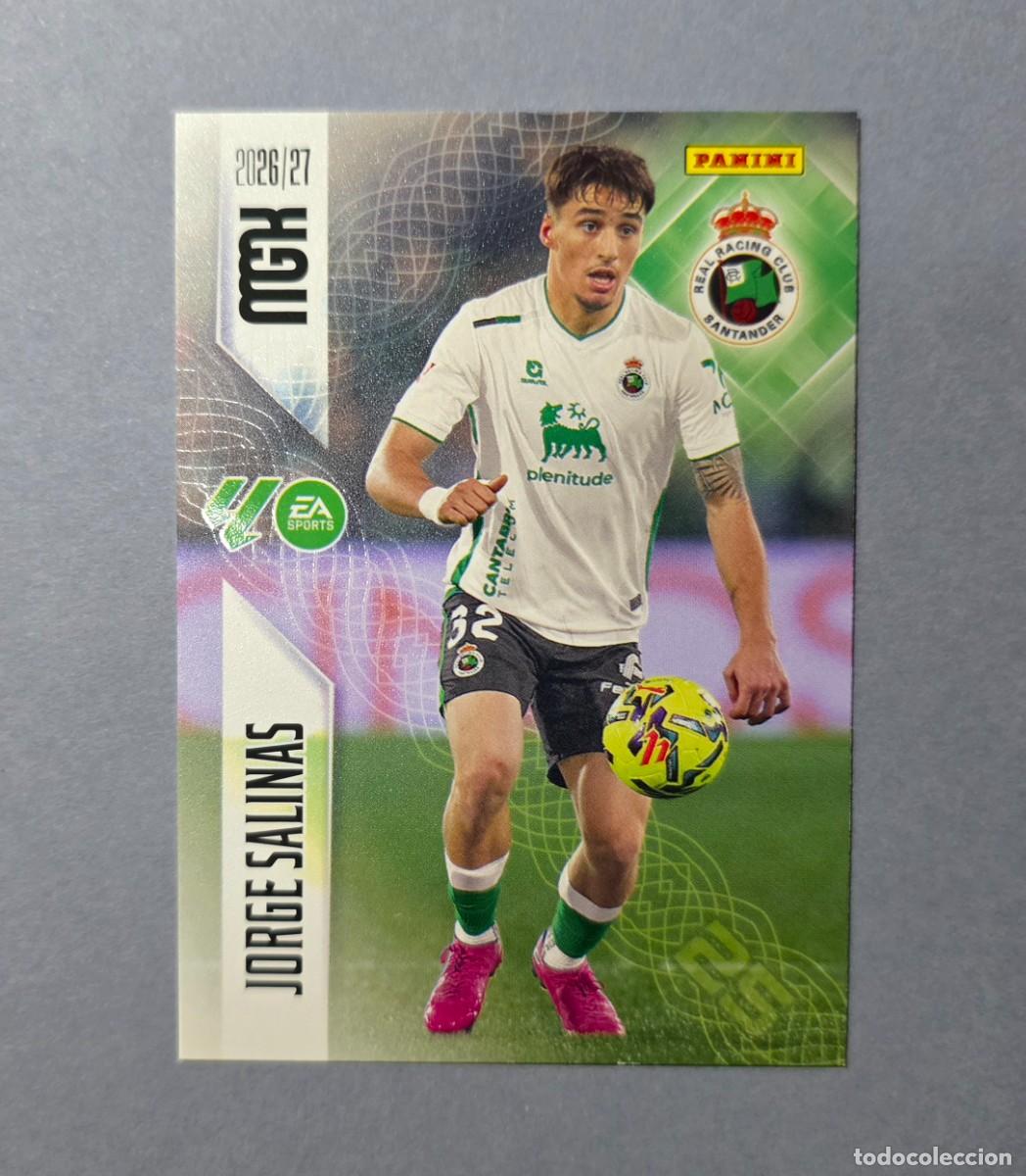 Cromos de f&uacute;tbol: 279 JORGE SALINAS - RACING SANTANDER - MEGACRACKS 2026-27 - MGK 26/27 (NUEVO)