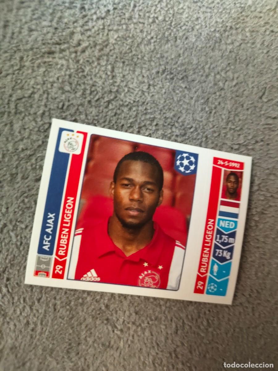 Cromos de f&uacute;tbol: 466 CHAMPIONS LEAGUE 2014 15 RUBEN LIGEON AFC AJAX STICKER PANINI 14 2015 UCL AAM